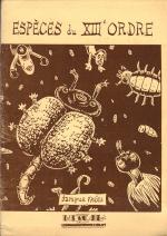 Esp�ces du XIII�me Ordre