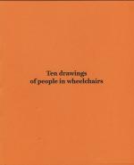 Ten drawings of people in wheelchairs