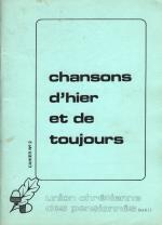 Chansons d'hier et de toujours