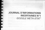 Journal d'informations incertaines n1