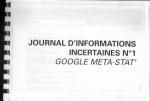 Journal d'informations incertaines n�1