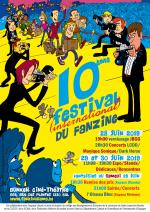 Programme du 10me festival international du fanzine